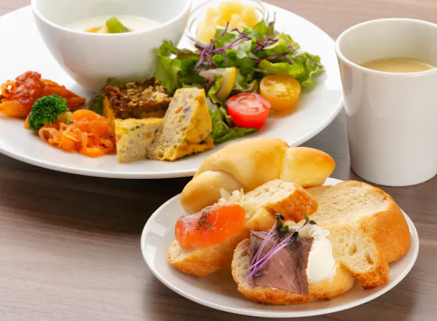【選べる朝食】お部屋でいただく洋朝食