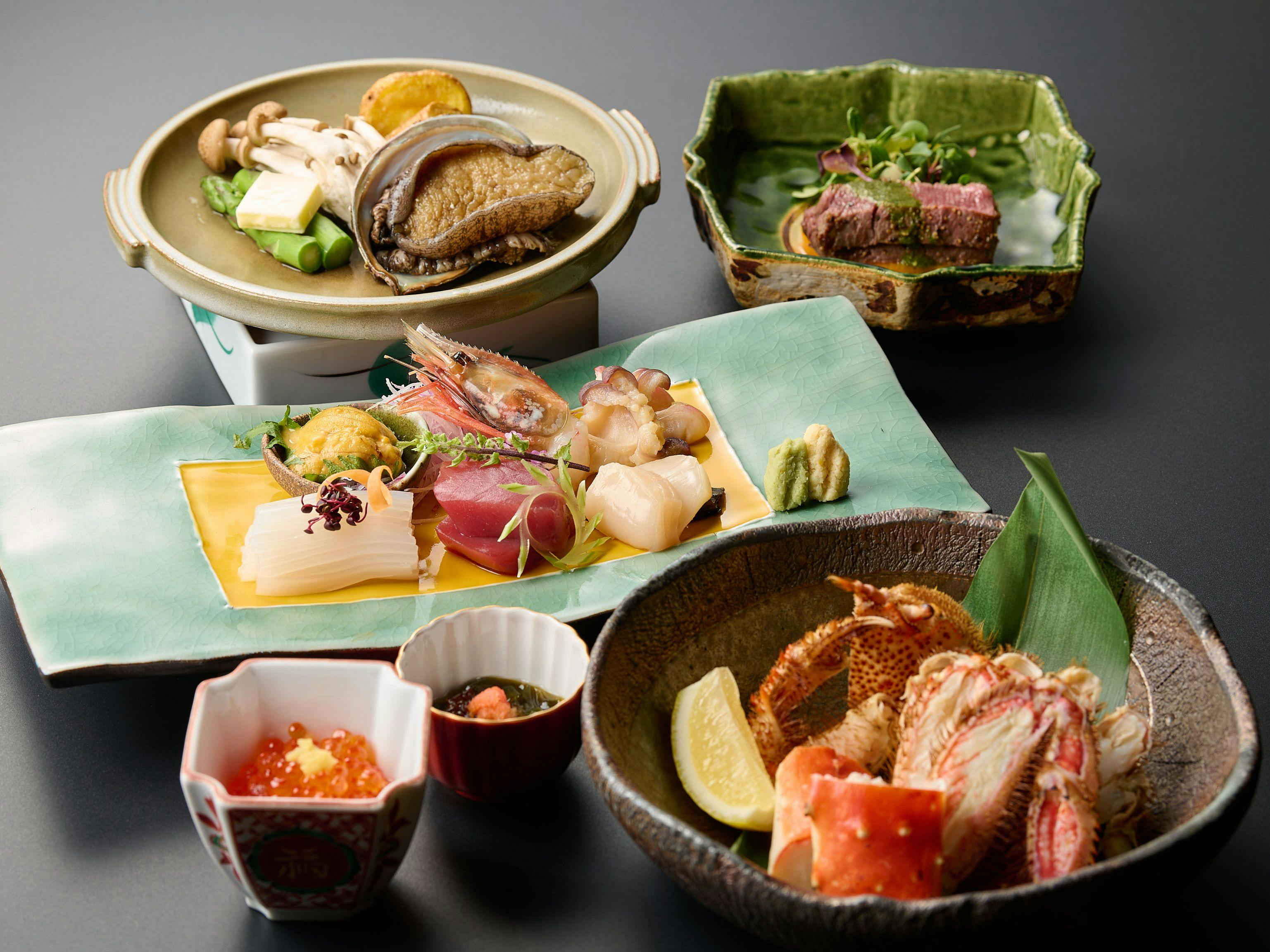 最上級会席料理