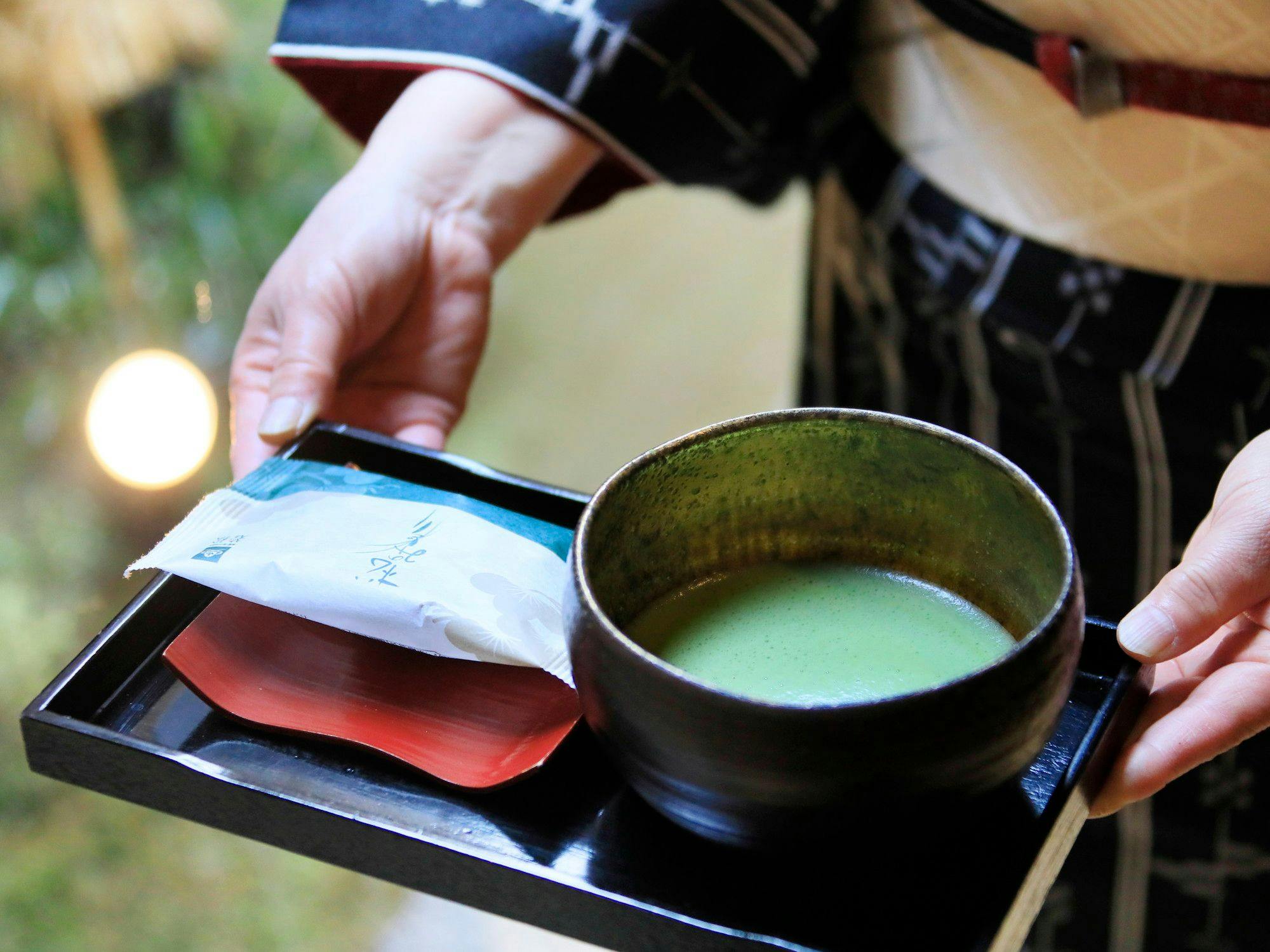 도착하시면 말차로 잠시 휴식을 취해 보세요.