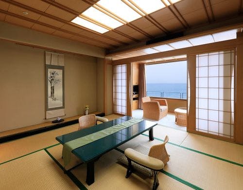 【新館】和室二間（夕食：部屋食）本間