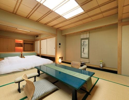 【新館】和室二間（夕食：部屋食）～本間～