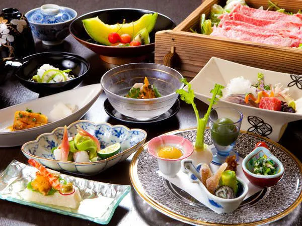 【全室お部屋食・貸切風呂無料】メインはおおいた和牛!品数少なめ会席コース「恵の膳」