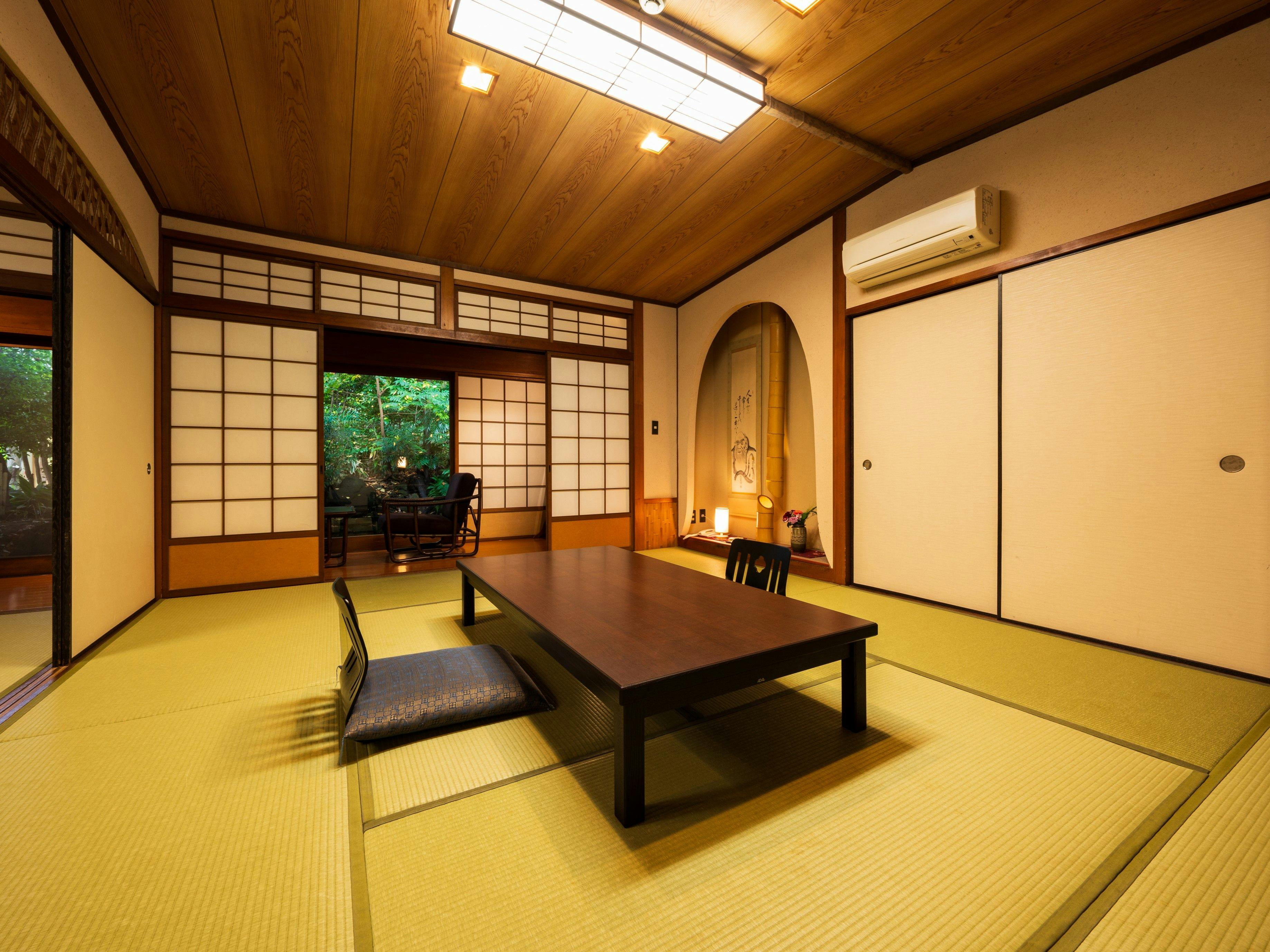 【Momiji】10 เสื่อ + 10 เสื่อ + ห้องชงชา / อ่างอาบน้ำหินฮิโนกิ