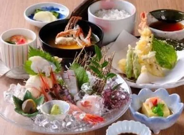 最上階の和食レストラン妙高の『妙高御膳』