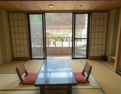 露天付和室