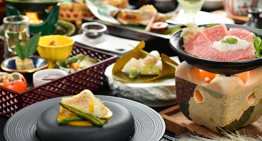 【会場食】スタンダードプラン【四季替わり会席・雅の膳】