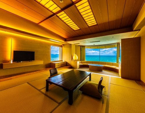 最上階オーシャンビュー準特別室