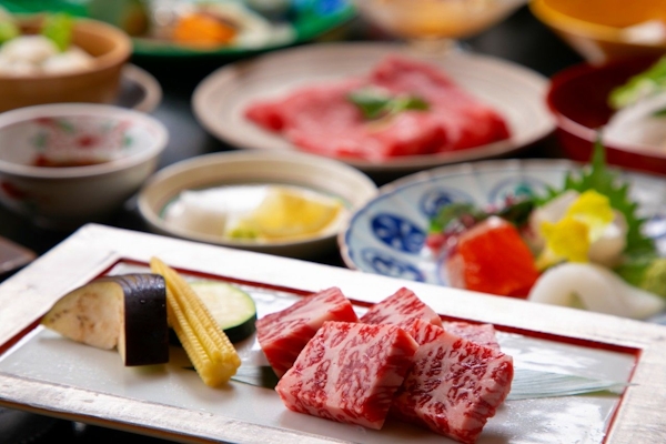 びわ湖花街道 料理一例