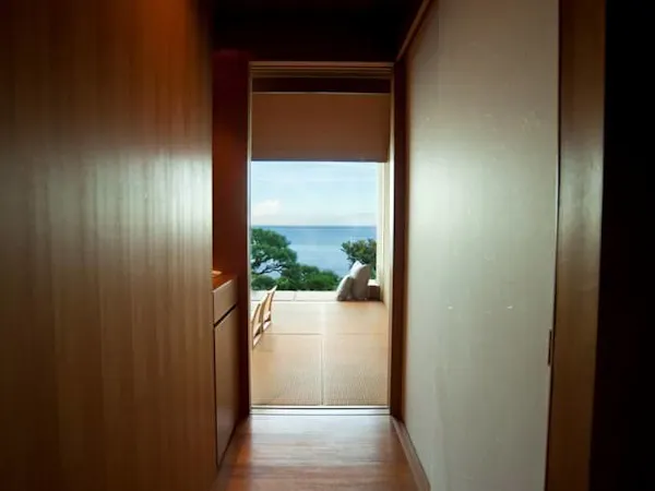 JAPANESE ROOM「爽和」入口から