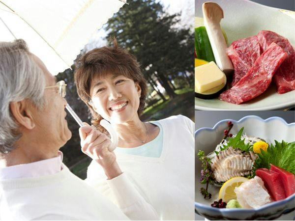 【シニア・特選】60歳以上でお得に！あわびに佐賀牛A5の二大食材を堪能「シニア割～贅（ぜい）～」