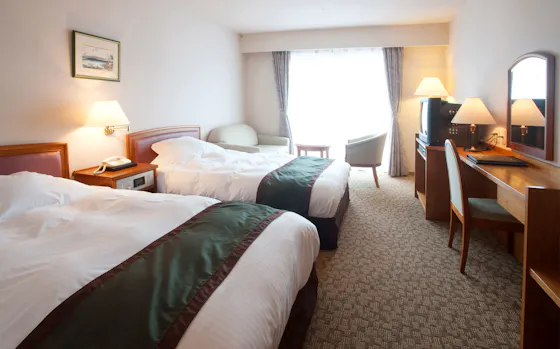 リニューアルした洋室は居心地が良いと評判