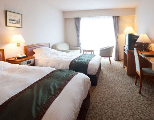 リニューアルした洋室は居心地が良いと評判