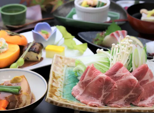 秋の若楠ポーク茶しゃぶ会席(9/1~)