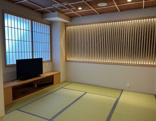 和室20平米のお部屋の洗面台です。