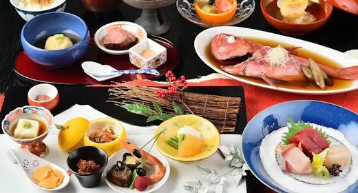 【最上級 和食コース】御前崎産の豪華食材をふんだんに使用したスペシャルコース!御前崎会席【1泊2食】