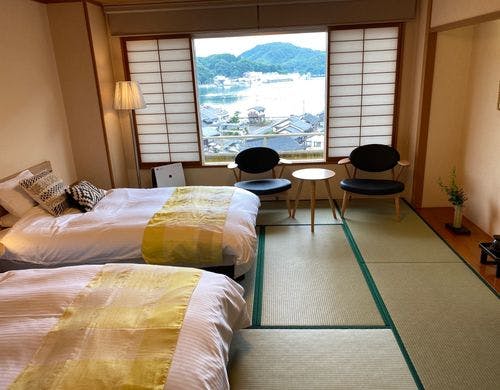 「海雲」シモンズベッドで快眠をご提供。