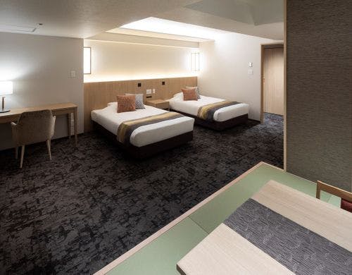 2023年3月改装のワンランク上の和洋室