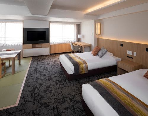 2023年3月に改装した和洋室です