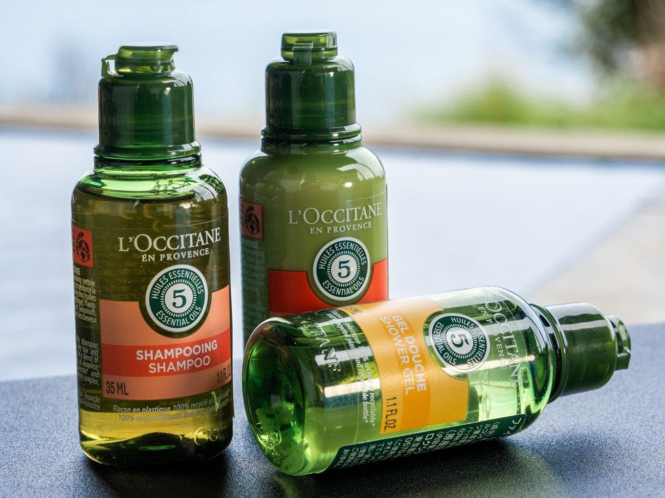 ロクシタンのミニボトルをプレゼント