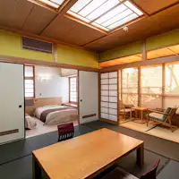 วิลล่า|ห้องสไตล์ญี่ปุ่นและตะวันตก (พร้อมอ่างอาบน้ำกลางแจ้ง)