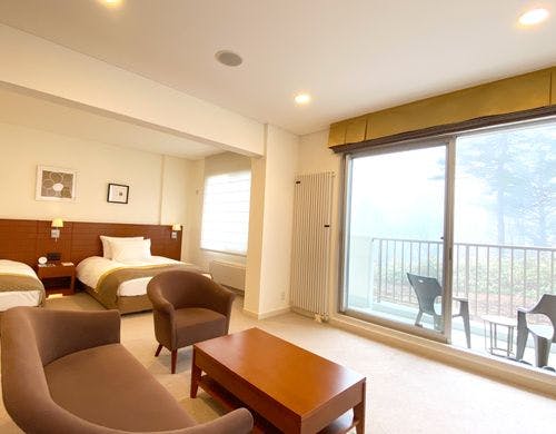 スイートルームバルコニー