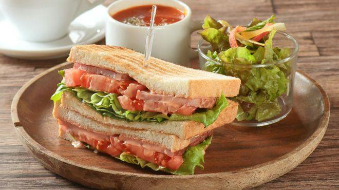 早割【朝食付きプラン】「淡路坂珈琲‐聚楽」スペシャルサンドイッチ付　禁煙