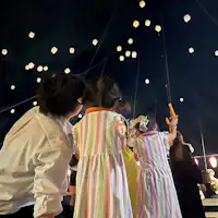 Mata air panas Awazu Lantern Night