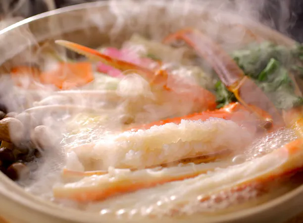 冬のあったかグルメかにすき
