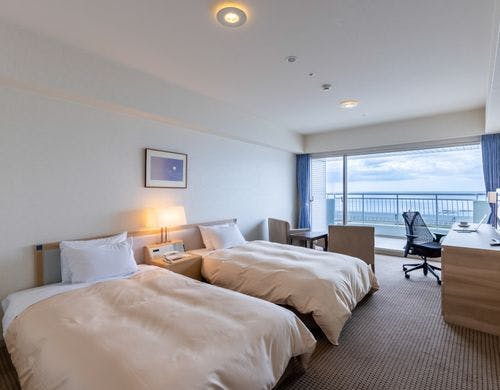 客室：ツインルーム