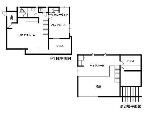 スーペリアスイート間取り