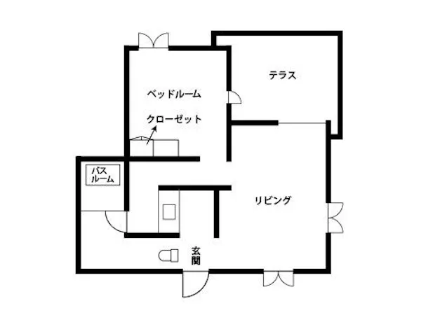 スタンダードスイート 間取り(一例)