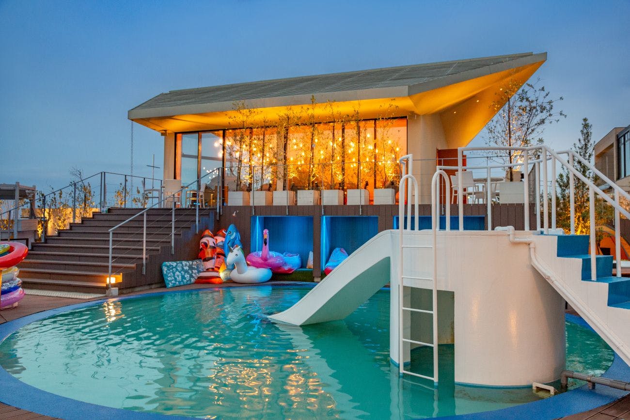 ホテル南風楼 - 【ライブキッチン・一泊朝食】和洋バイキング 海の