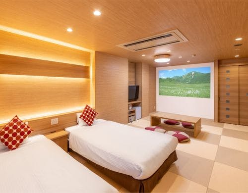 【本館和洋室】畳敷きでファミリーも安心