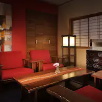 ล็อบบี้ที่ตกแต่งในสไตล์นอร์ดิกโมเดิร์นที่ให้ความรู้สึกสงบ