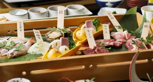 【海鮮&お肉の焼きものコース】個室ダイニング「こま蔵」でプライベートディナー!(本館)