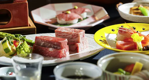 【能登牛と国産牛の食べ比べコース】個室ダイニング「こま蔵」でプライベートディナー!(本館)