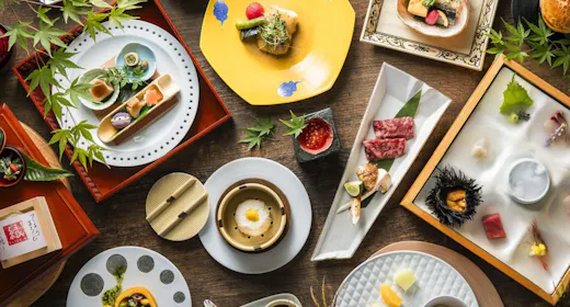 【特選会席】特選された旬の食材の持ち味を生かした自慢の夕食コース!(本館)