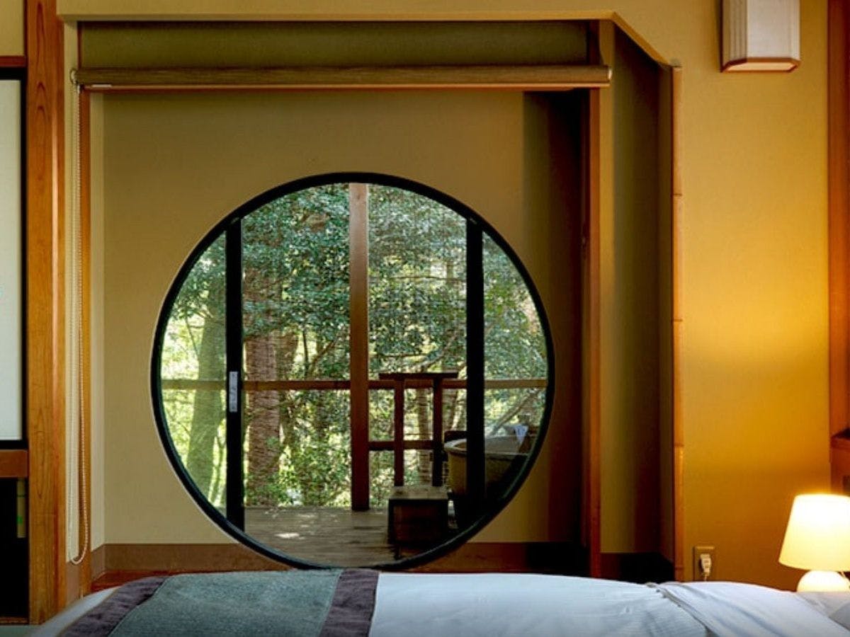 【本館】和室（露天風呂・ダブルベッド）