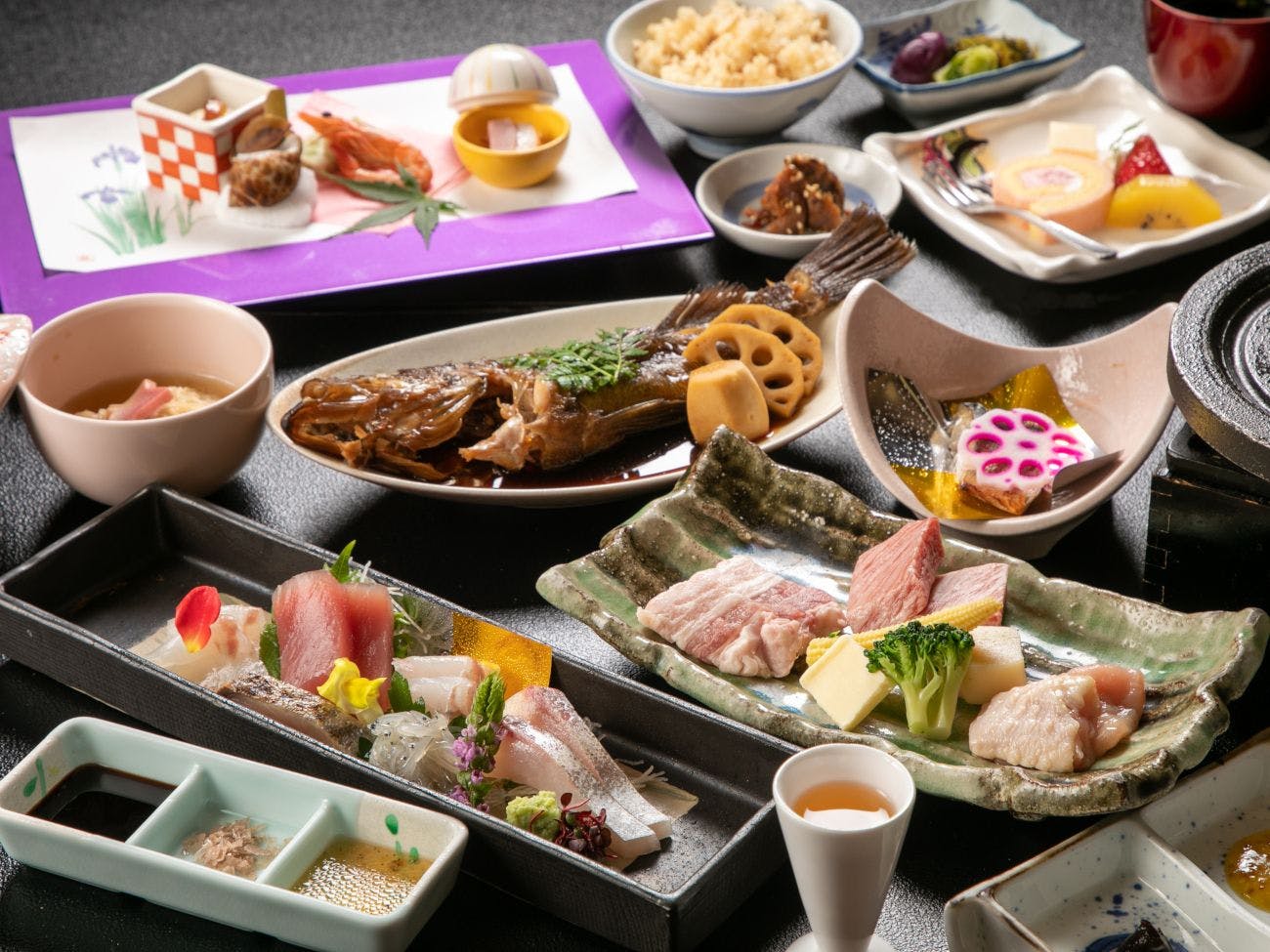 ■อาหารไคเซกิ 'อุกิฟุเนะ ไคเซกิ'■ตัวอย่าง