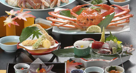 【冬P】茹で蟹1枚※かにの贅沢三昧!かに好きの心を満たす至福のひととき「かに御膳グレードアップ」