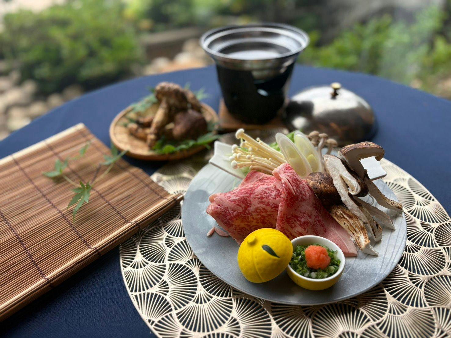 【期間限定／特別プラン】秋香るまつたけ会席～人気の地の物会席に「松茸しゃぶしゃぶ」の贅沢を～