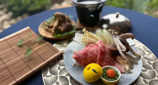 【期間限定/特別プラン】秋香るまつたけ会席~人気の地の物会席に「松茸しゃぶしゃぶ」の贅沢を~