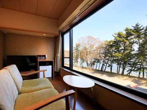 <โอเชียนวิว>ห้องพักแบบญี่ปุ่นดีลักซ์ 35 ตารางเมตร