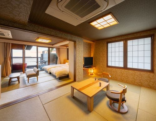 ■露天風呂付客室・和洋室【つばき】■