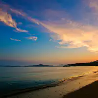 夕陽百選【菊ヶ浜】