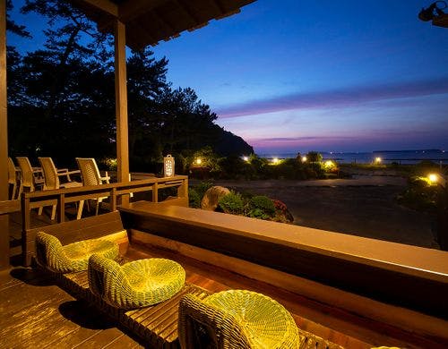 ■菊ヶ浜一望☆足湯（イメージ）