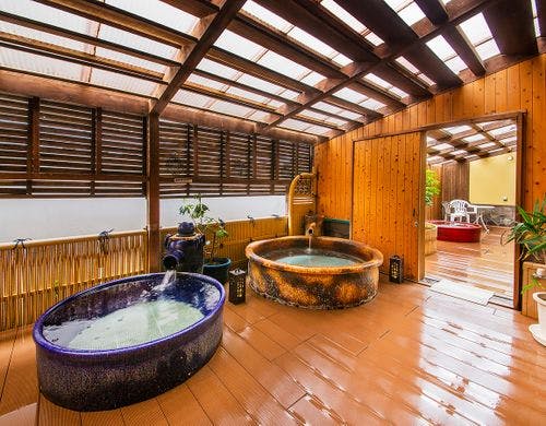 半露天風呂（イメージ）