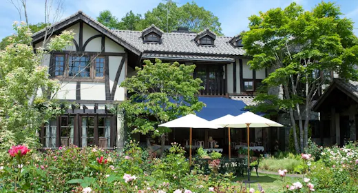 【朝食付】RUZE Villa|軽井沢のアンティークと庭園に包まれる邸宅滞在<C10・夏>