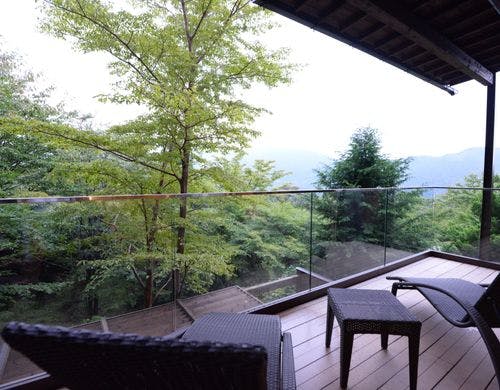 和洋室広縁付+大文字眺望デッキ(45平米)