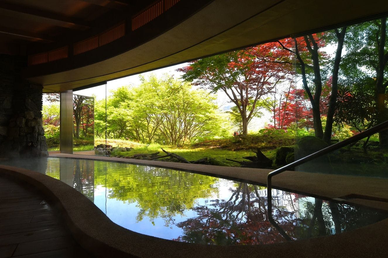 2021年12月にリニューアルした大浴場